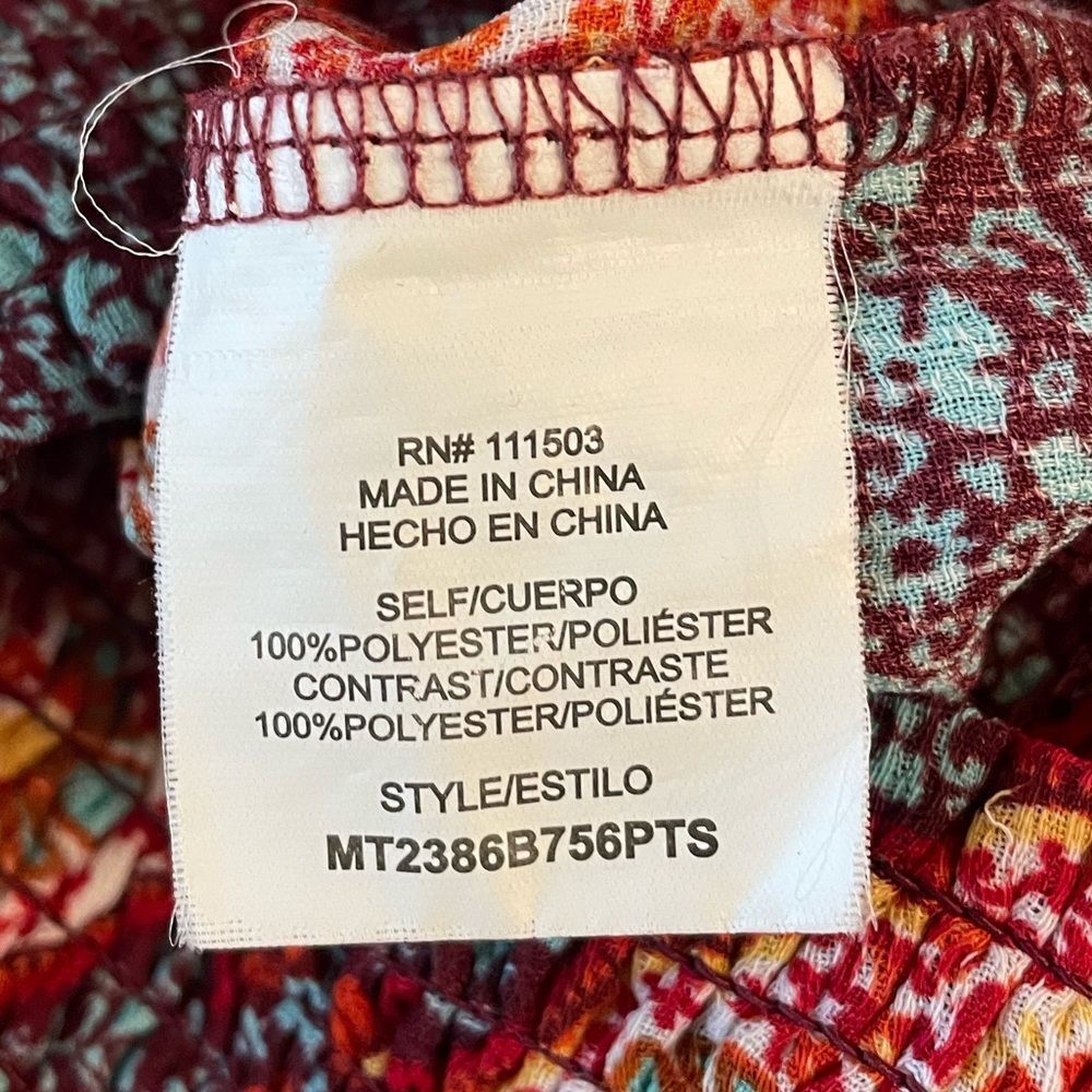 Twine & String Top Size Medium - image 4